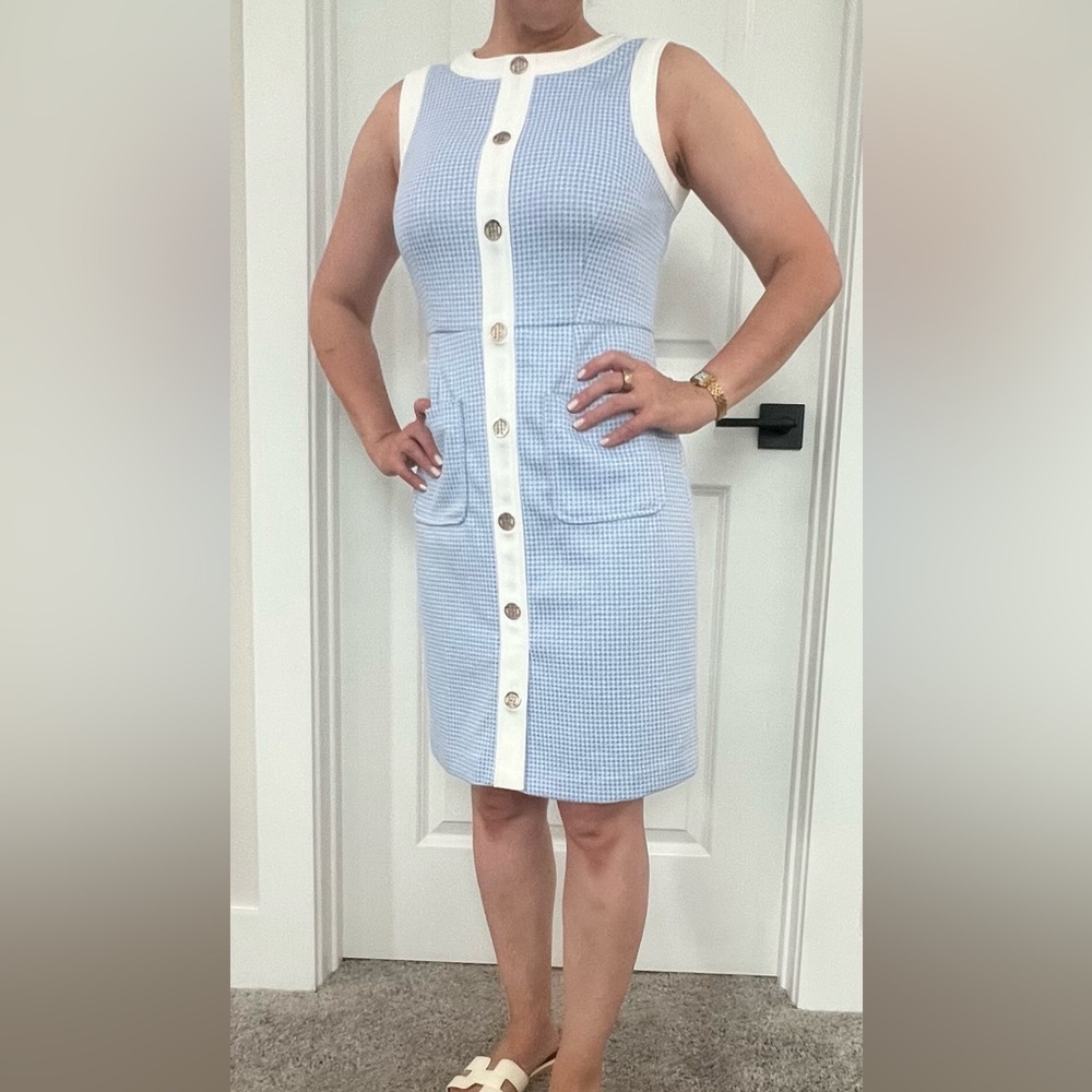 Tommy Hilfiger Light Blue and White Garment